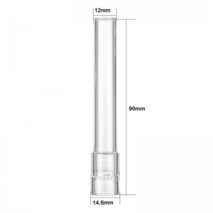 90mm Replacement Glass Aroma Tube Stem Straight